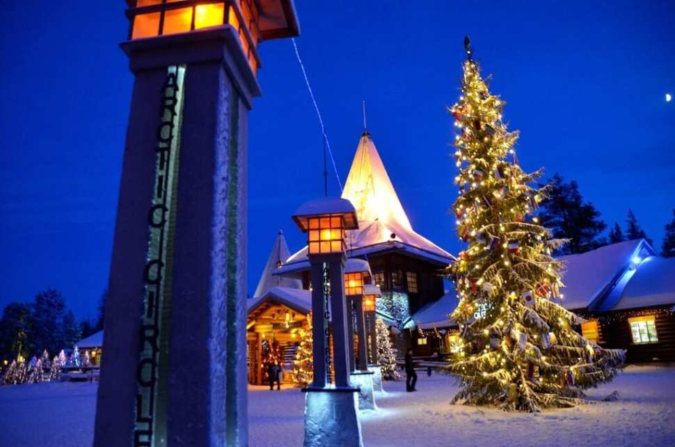 Santa Claus Village Rovaniemi Finland